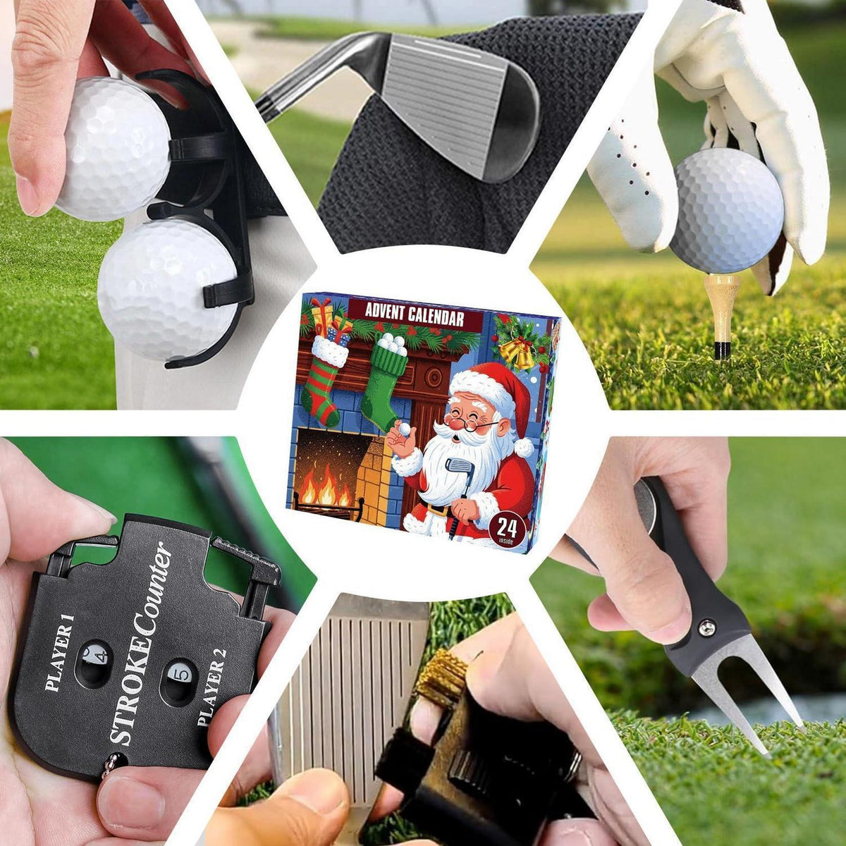 Golf Adventskalender 2026 für Golfer – 24 Überraschungen