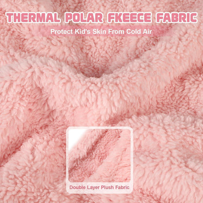 Baby Fleece Mütze mit Ohrenklappen & Schal – Warm & Winddicht