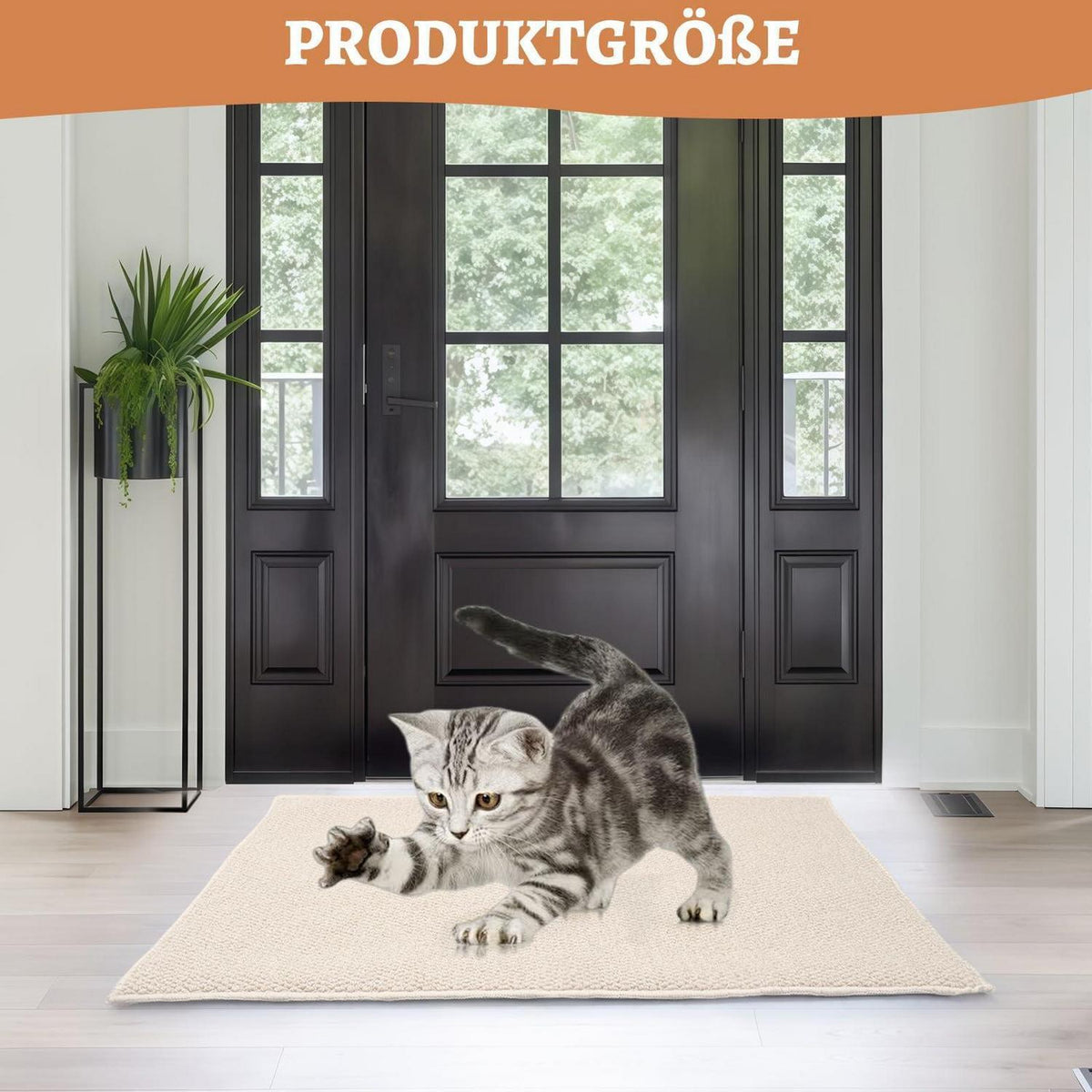 Schmutzfangmatte 60x90 cm – Rutschfest & Waschbar