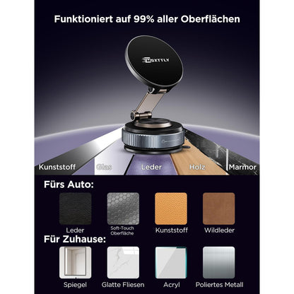 Magnetische Handyhalterung Auto mit Magsafe & Vakuum