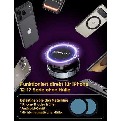 Magnetische Handyhalterung Auto mit Magsafe & Vakuum