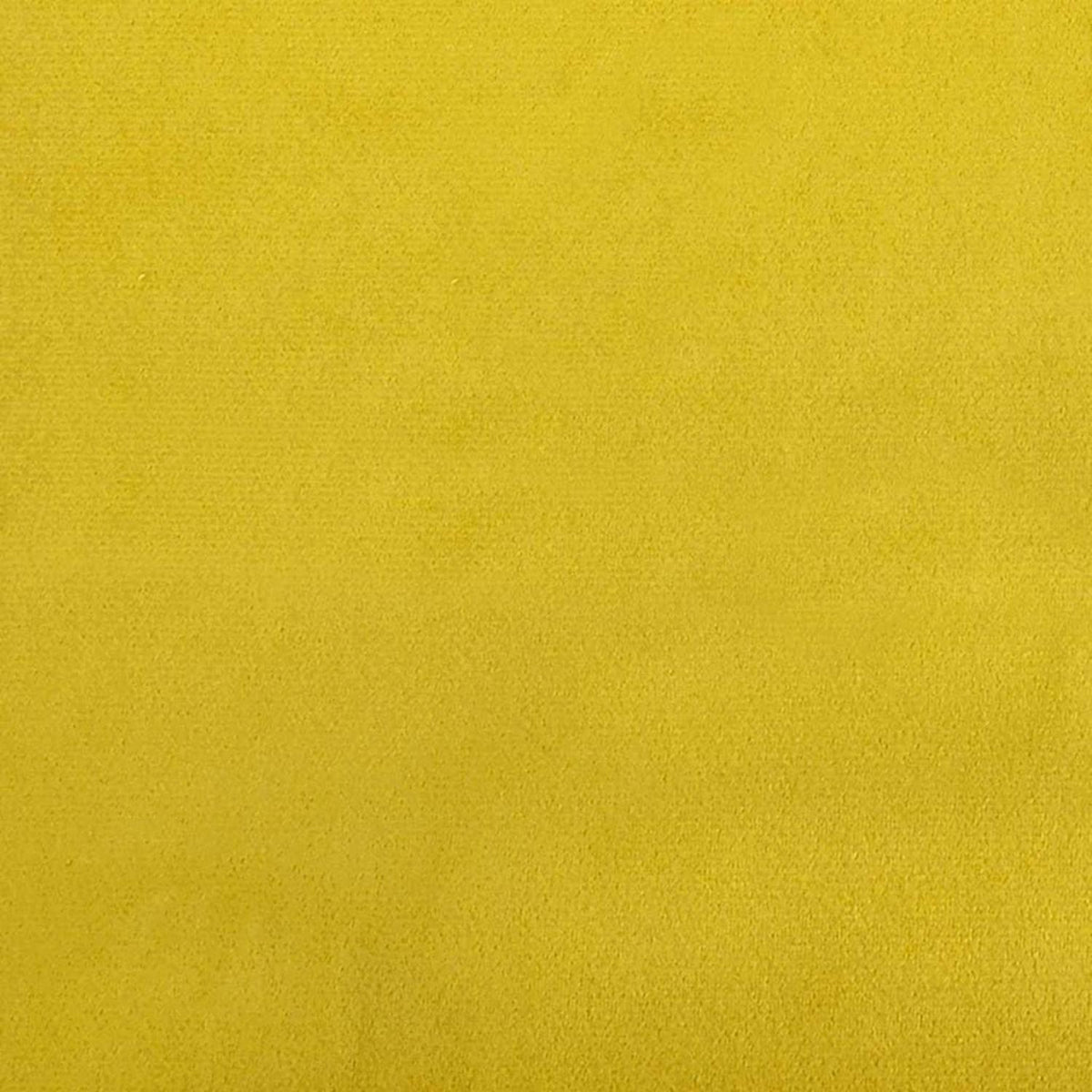 Gelbe Samt Wohnlandschaft mit Eckarmlehnen 210 cm