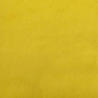 Gelbe Samt Wohnlandschaft mit Eckarmlehnen 210 cm