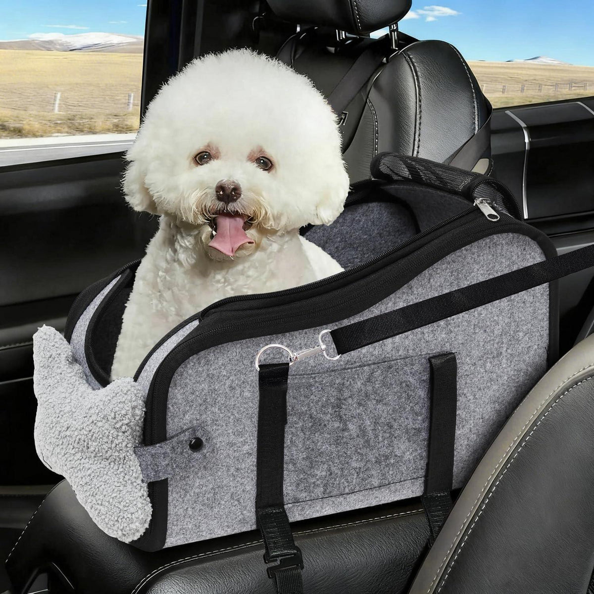 Hunde Autositz für kleine Hunde – Sicher & Komfortabel