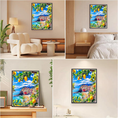 Malen nach Zahlen Meerlandschaft 40x50cm DIY Set Erwachsene