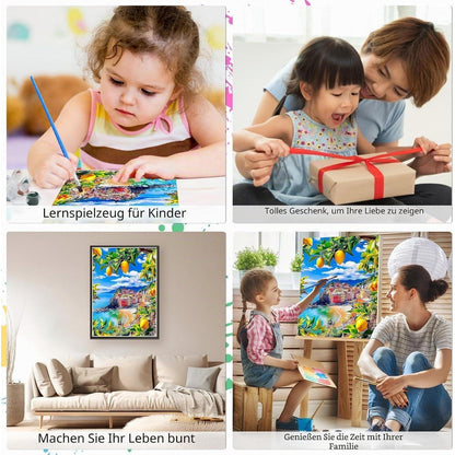 Malen nach Zahlen Meerlandschaft 40x50cm DIY Set Erwachsene