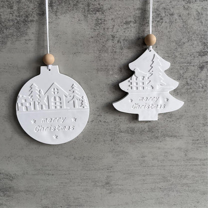 Silikon Gießformen Weihnachten: Tannenbaum, Stern, Herz & Kugeln