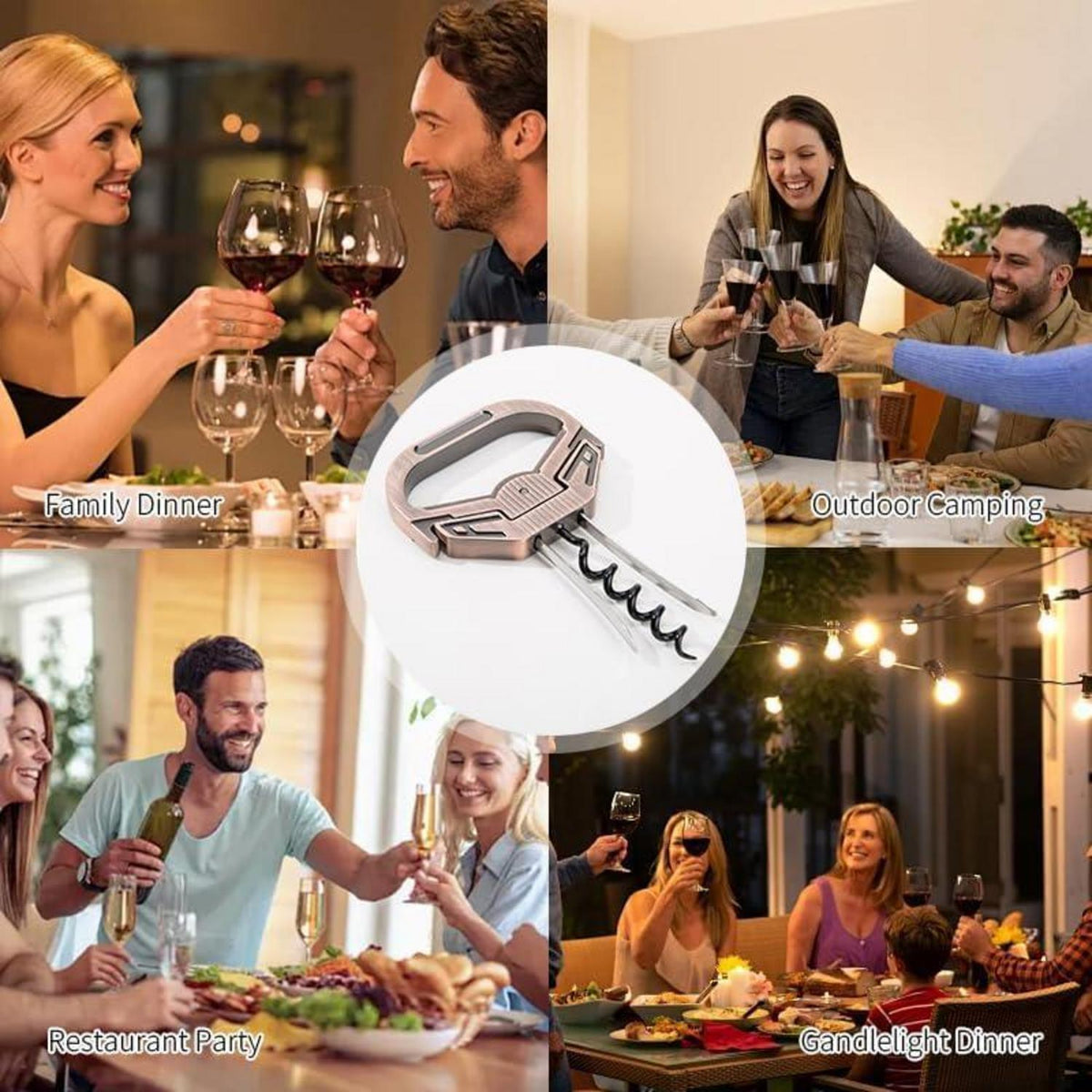 Ah So Weinöffner Set – Geschenk für Weinliebhaber