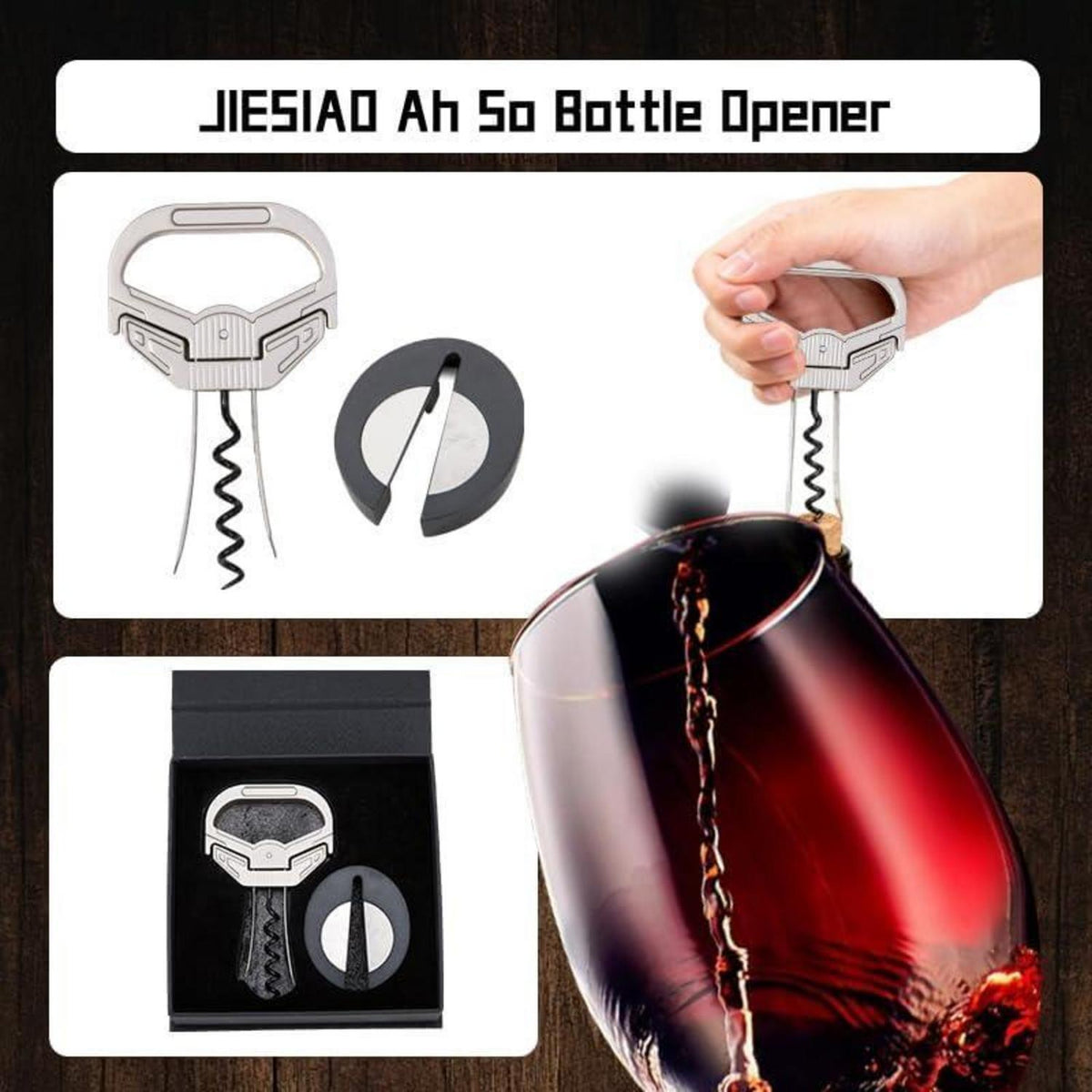 Ah So Weinöffner Set – Perfekt zum Schenken