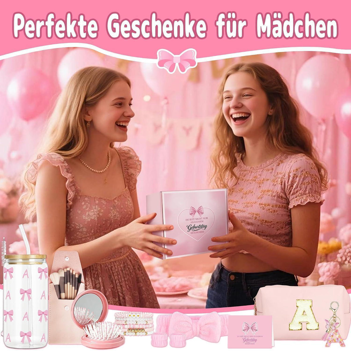 Geschenkset für Mädchen Teenager 9-15 Jahre | Geburtstag Geschenk