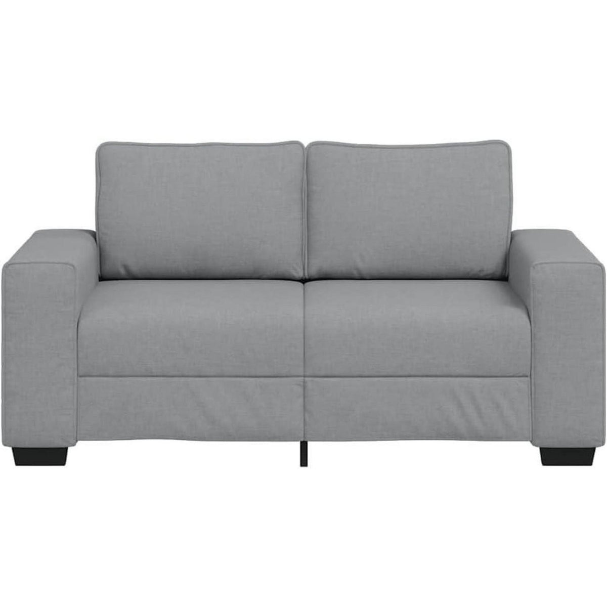 2-Sitzer Schlafsofa mit Bettfunktion – Hellgrau