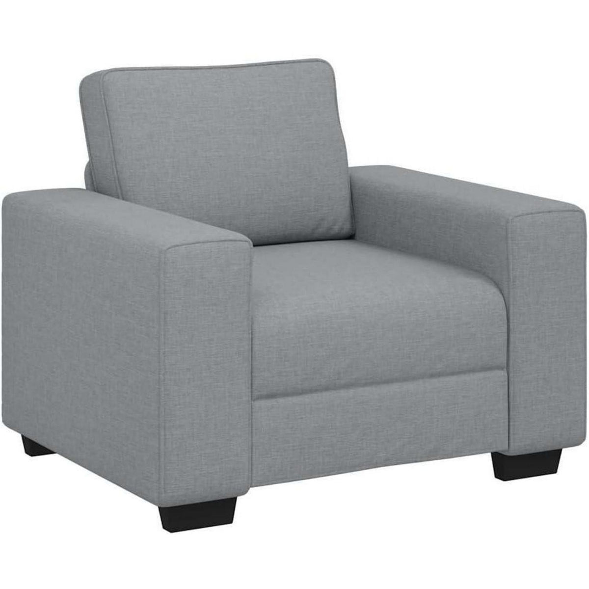 Klappsofa mit Schlaffunktion – Bequemes Sofa in Hellgrau