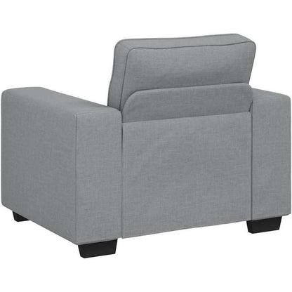 Klappsofa mit Schlaffunktion – Bequemes Sofa in Hellgrau
