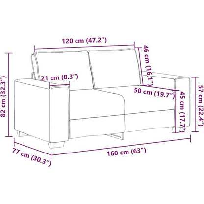 2-Sitzer Schlafsofa Weinrot – Bequemes Bettsofa für Wohnzimmer