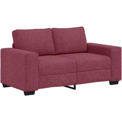 2-Sitzer Schlafsofa Weinrot – Bequemes Bettsofa für Wohnzimmer