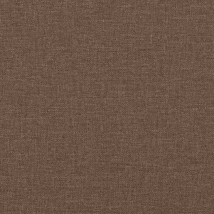 Modernes Sofa mit extra tiefen Sitzen, Braun 140cm