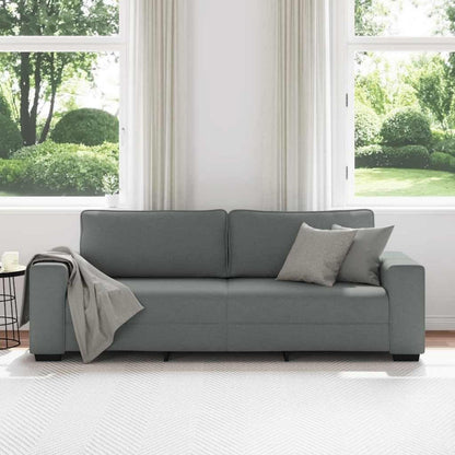 Schlafsessel mit Bettfunktion, Dunkelgrau, 180 cm