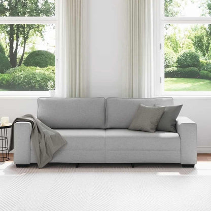 Modernes 3-Sitzer Sofa Wolkengrau 180 cm – Bequeme Couch