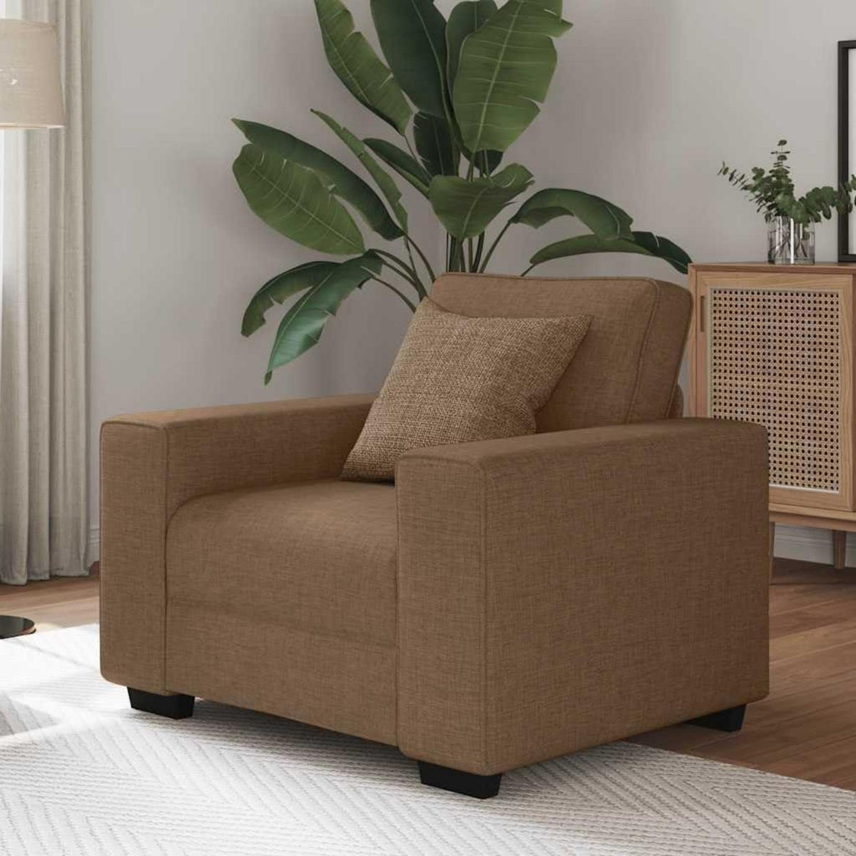 Bettsofa mit Schlaffunktion – Bequemes Sofa für Wohnzimmer & Gästezimmer Braun
