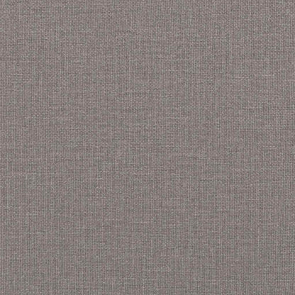 Modernes Sofa mit extra tiefen Sitzen, Taupe 180 cm