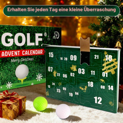 Golf Adventskalender 2026 für Herren mit Golfzubehör