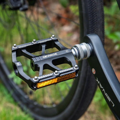 Schnellwechsel-Fahrradpedal 9/16 Zoll – CNC Aluminium mit Anti-Rutsch-Stiften