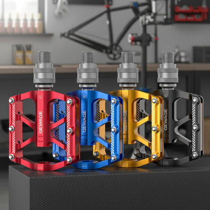 Schnellwechsel-Fahrradpedal 9/16 Zoll – CNC Aluminium mit Anti-Rutsch-Stiften
