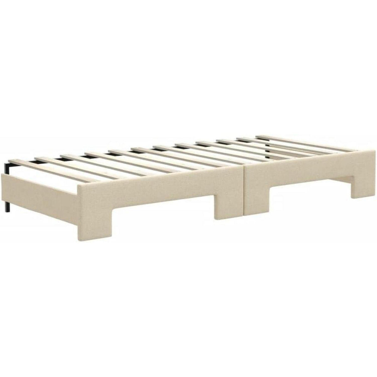 2-Sitzer Schlafsofa mit Bettkasten & Matratze – 90x200 cm