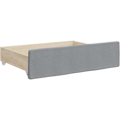 2-Sitzer Sofabett mit Bettkasten & Schublade, 90x200 cm