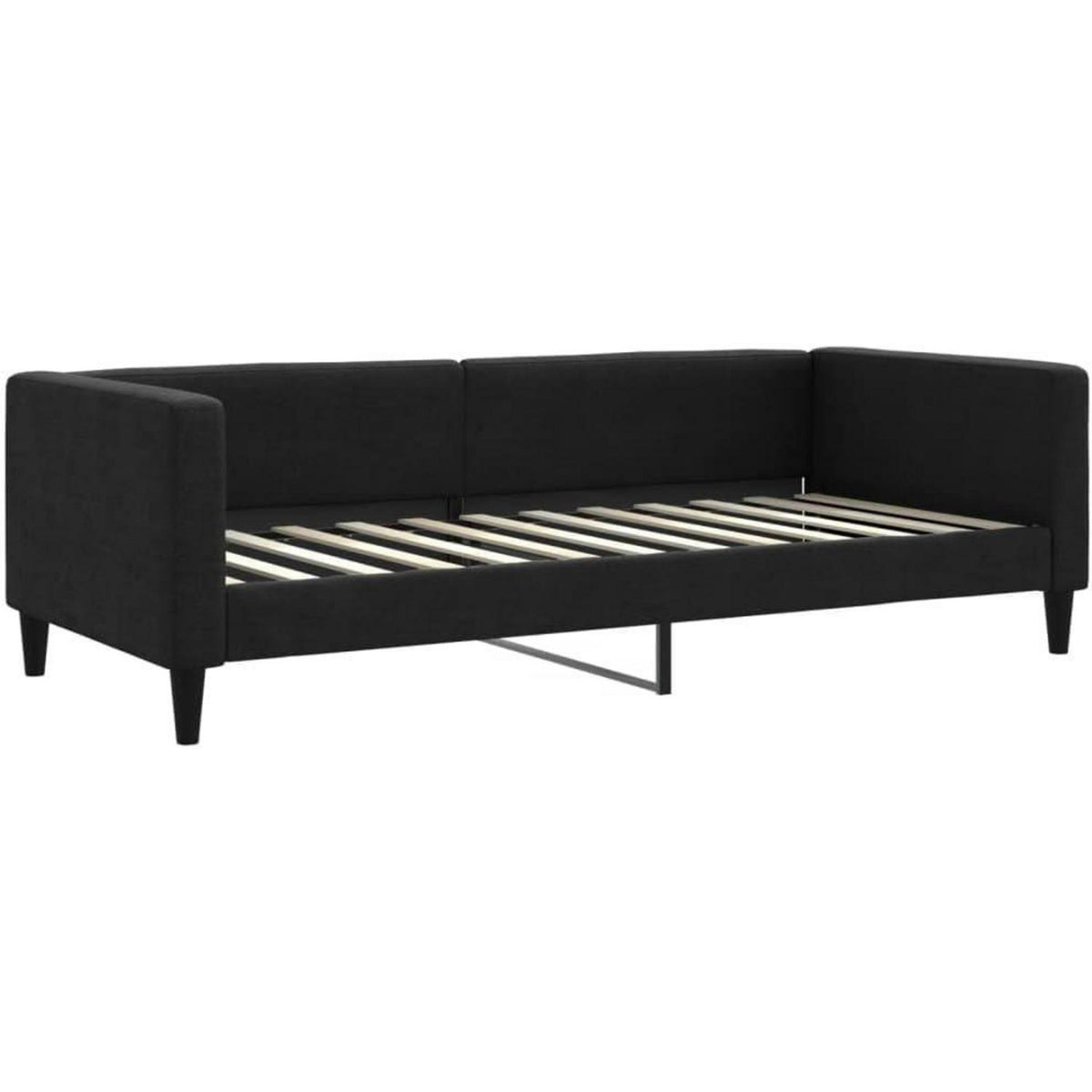 2-Sitzer Schlafsofa mit Bettkasten & Schublade, 90x200 cm