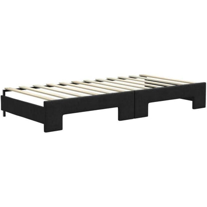 2-Sitzer Schlafsofa 90x200 cm mit Bettkasten & Matratze