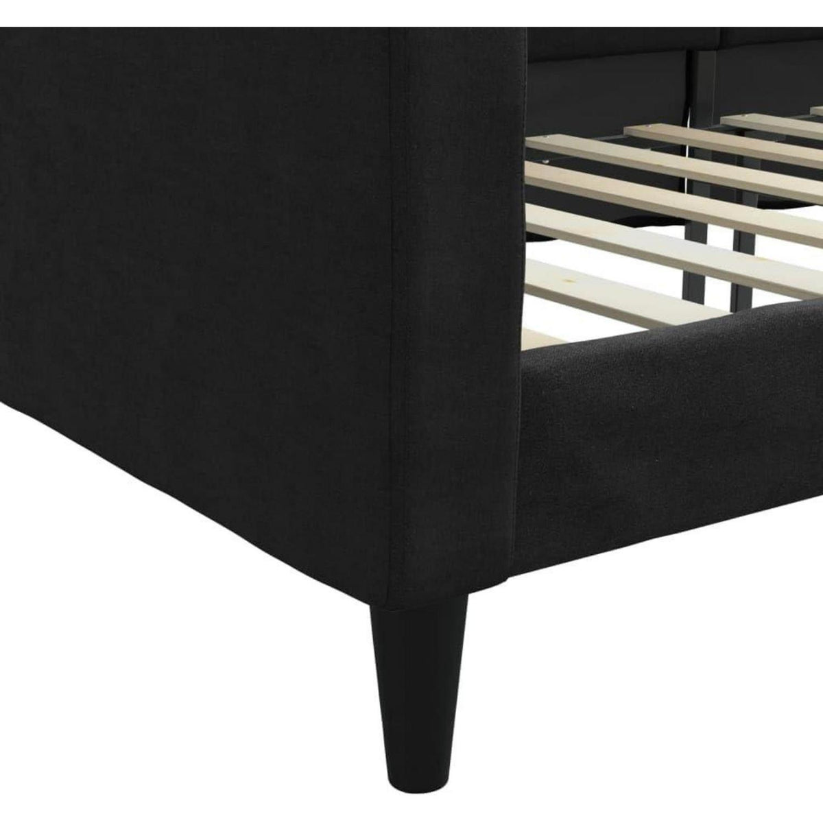 2-Sitzer Schlafsofa mit Stauraum & Bettfunktion 90x200 cm