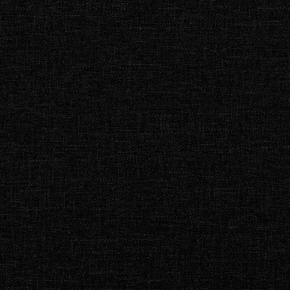 Tagesbett ausziehbar mit Matratze & Bettkasten – 90x190 cm Schwarz