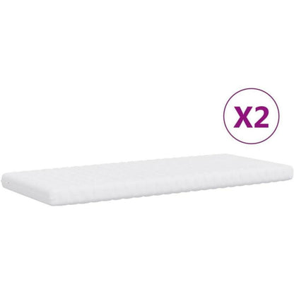 2-Sitzer Schlafsofa mit Bettkasten & Matratze – 100x200 cm