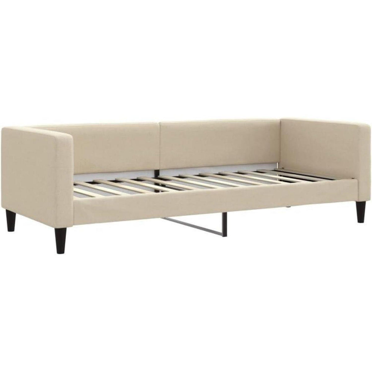 Tagesbett ausziehbar mit Matratze & Bettkasten – 80x200 cm