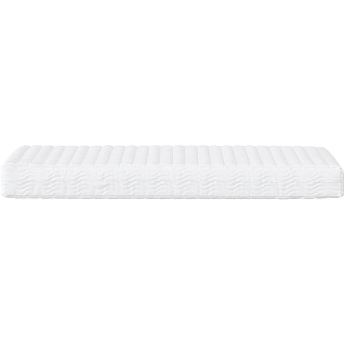 Schlafsofa 2-Sitzer Dunkelgrau 90x200 cm mit Matratze & Stauraum