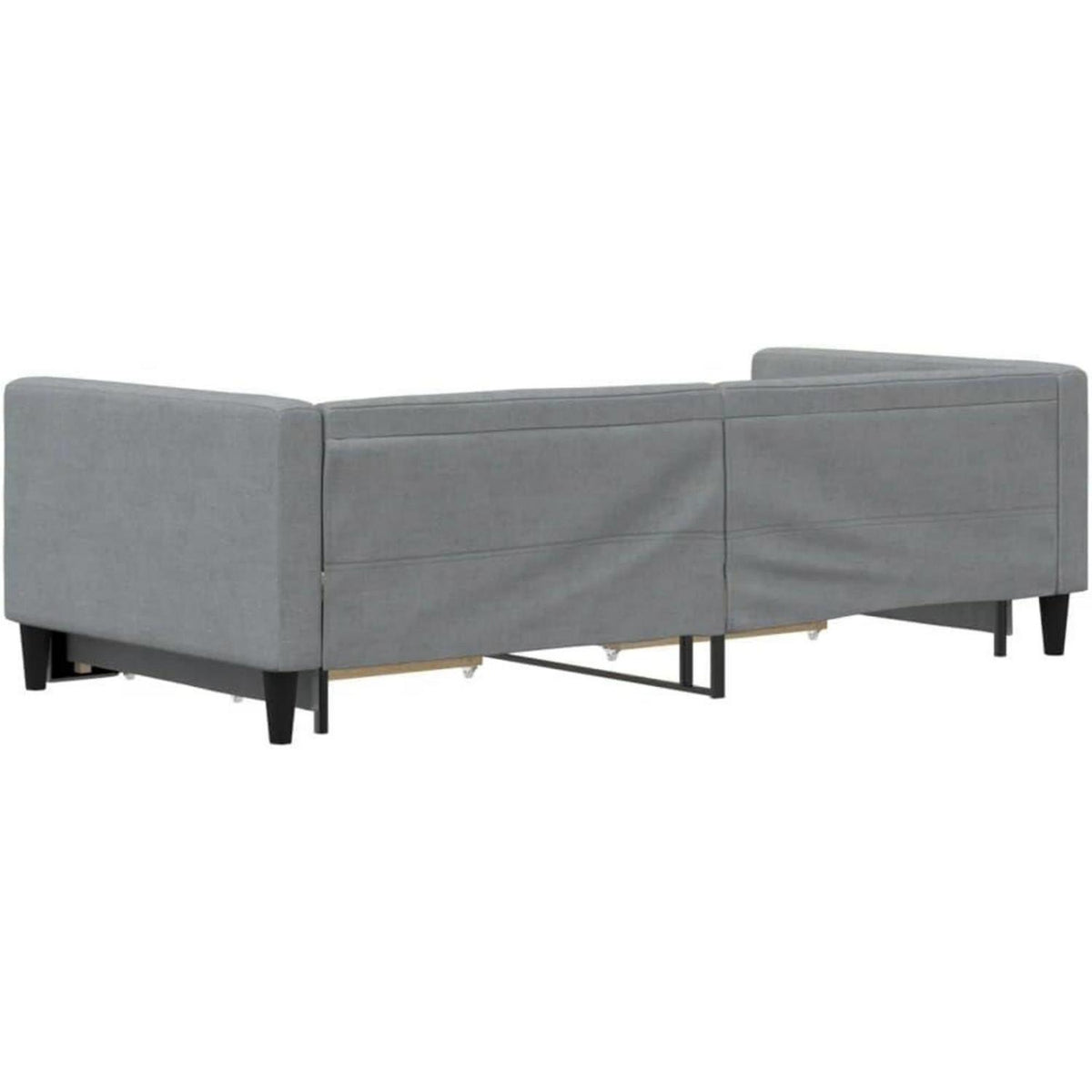 Tagesbett ausziehbar mit Schubladen – Schlafsofa 90x190 cm