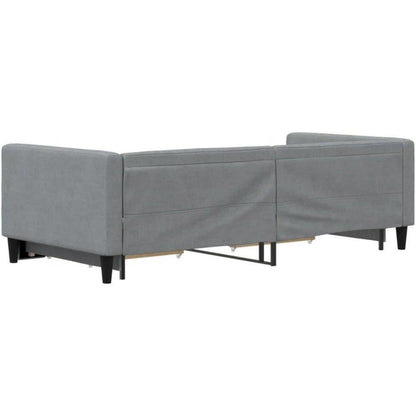 Tagesbett ausziehbar mit Schubladen – Schlafsofa 90x190 cm