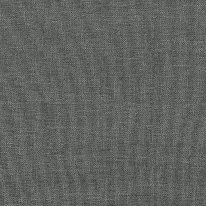2-Sitzer Schlafsofa mit Bettkasten & Matratze, Dunkelgrau