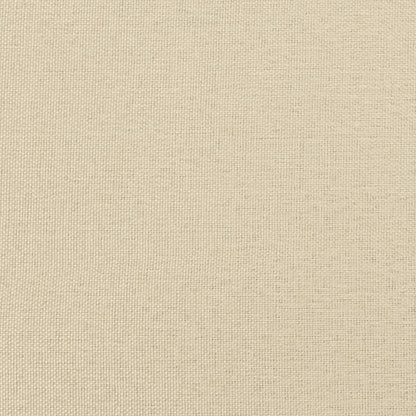 Tagesbett mit Matratze & Stauraum – Schlafsofa 2-Sitzer Creme
