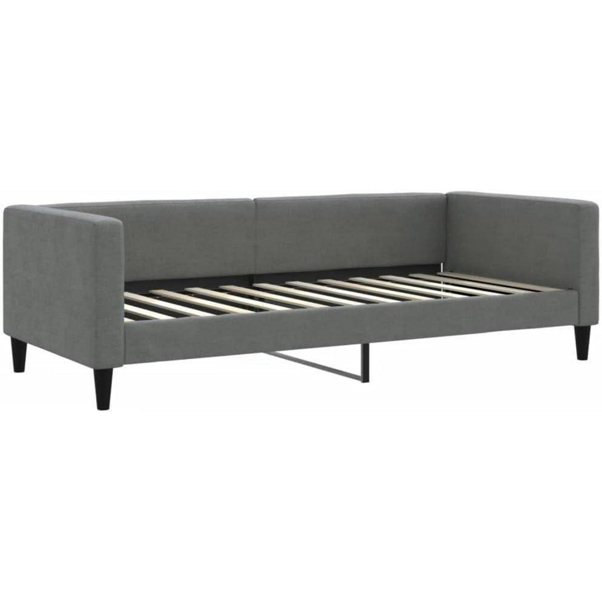 2-Sitzer Schlafsofa mit Bettkasten & Stauraum, 90x200 cm