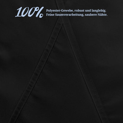 10 Stehtischhüllen Schwarz Ø80-85cm – Polyester mit Fußtaschen