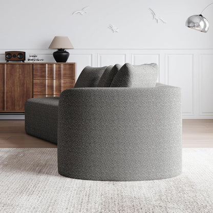 Schlafsofa mit Schlaffunktion, Grau – Komfort & Modernes Design