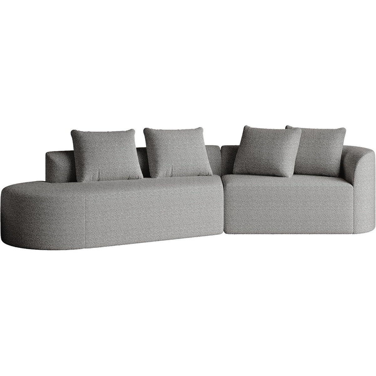 Schlafsofa mit Schlaffunktion, Grau – Komfort & Modernes Design