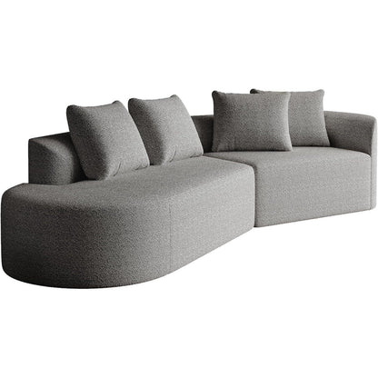 Schlafsofa mit Schlaffunktion, Grau – Komfort & Modernes Design