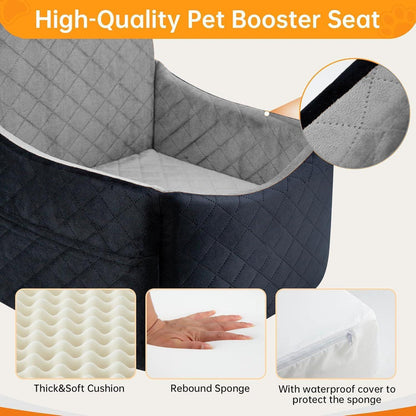 Hunde Autositz für Mittlere Hunde – Waschbar & Sicher
