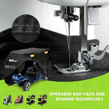 Elektromobil Abdeckhaube 600D Wasserdicht & UV-Beständig XXL
