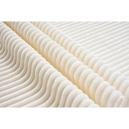 2-Sitzer Cord Sofa | Modernes Mini Sofa 176cm Beige