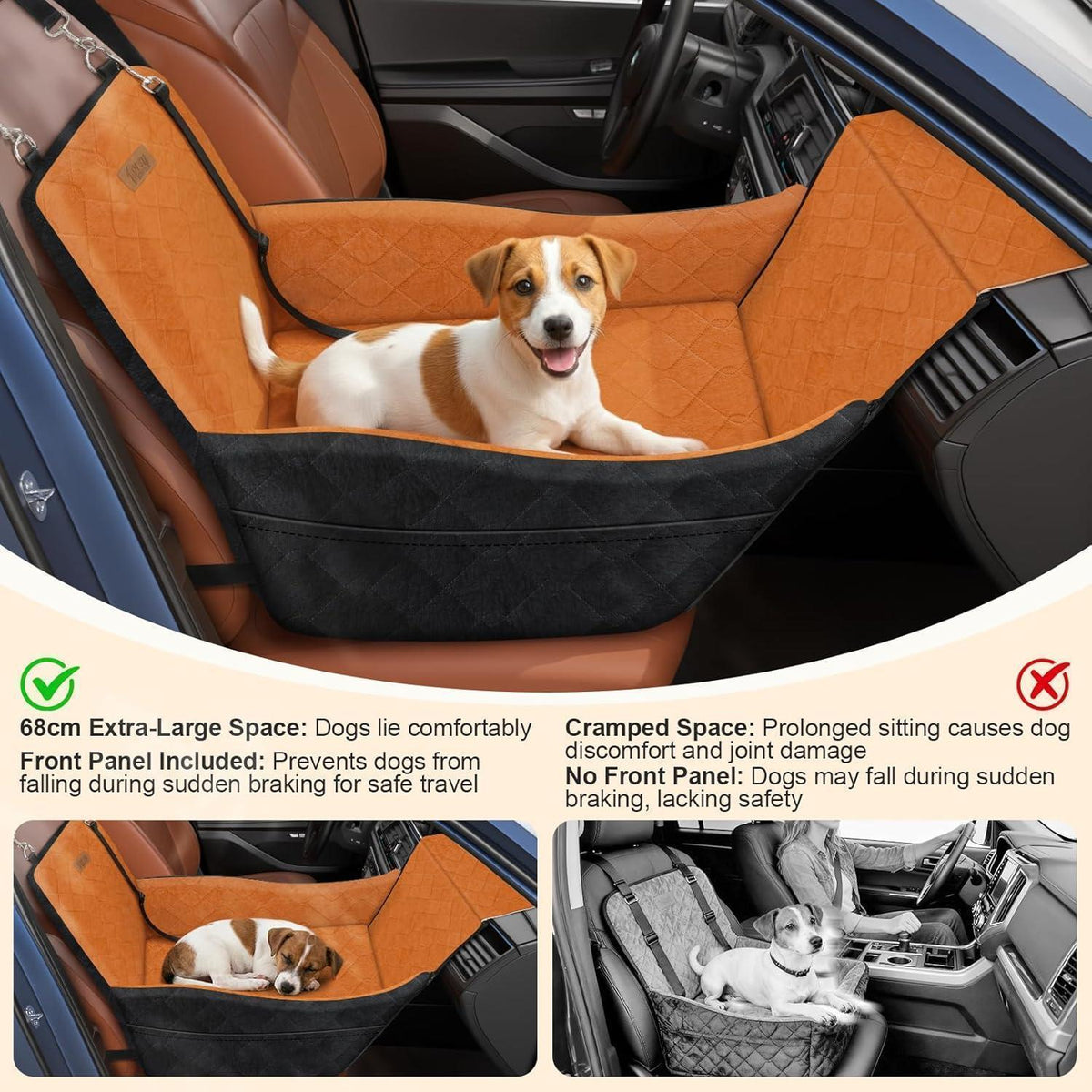Hundesitz Auto – Bequem & Sicher für Kleine & Mittelgroße Hunde