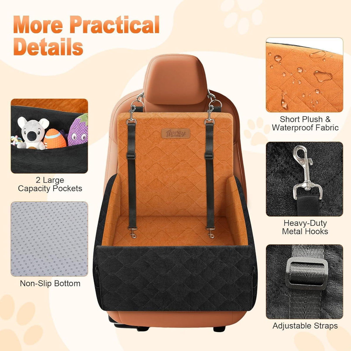 Hundesitz Auto – Bequem & Sicher für Kleine & Mittelgroße Hunde